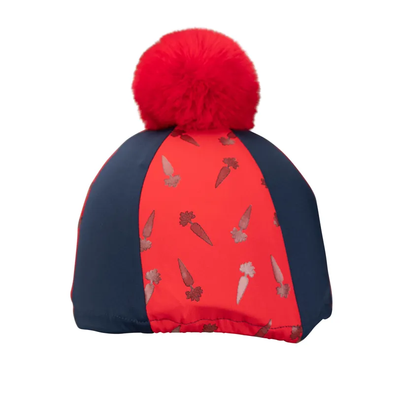 Winnie and Me Hat Silk in Navy/Red-1